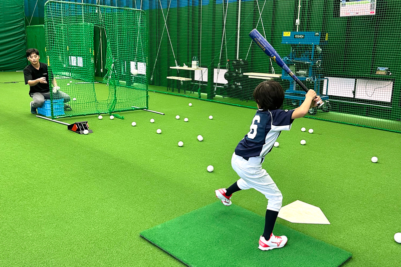 ゼンスポーツ雨でも練習できる