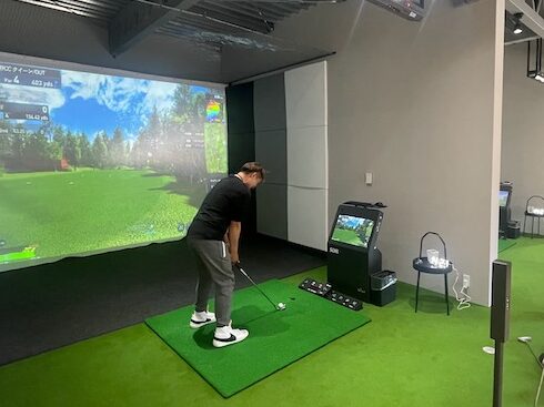 zensports ゴルフシミュレーター半個室